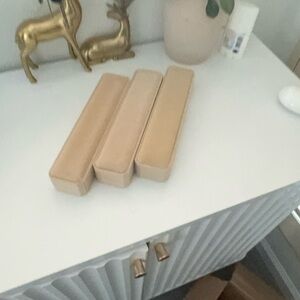 Elegant Tan Storage Boxes